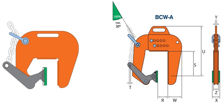 BCW/BCW-A混凝土管道吊具